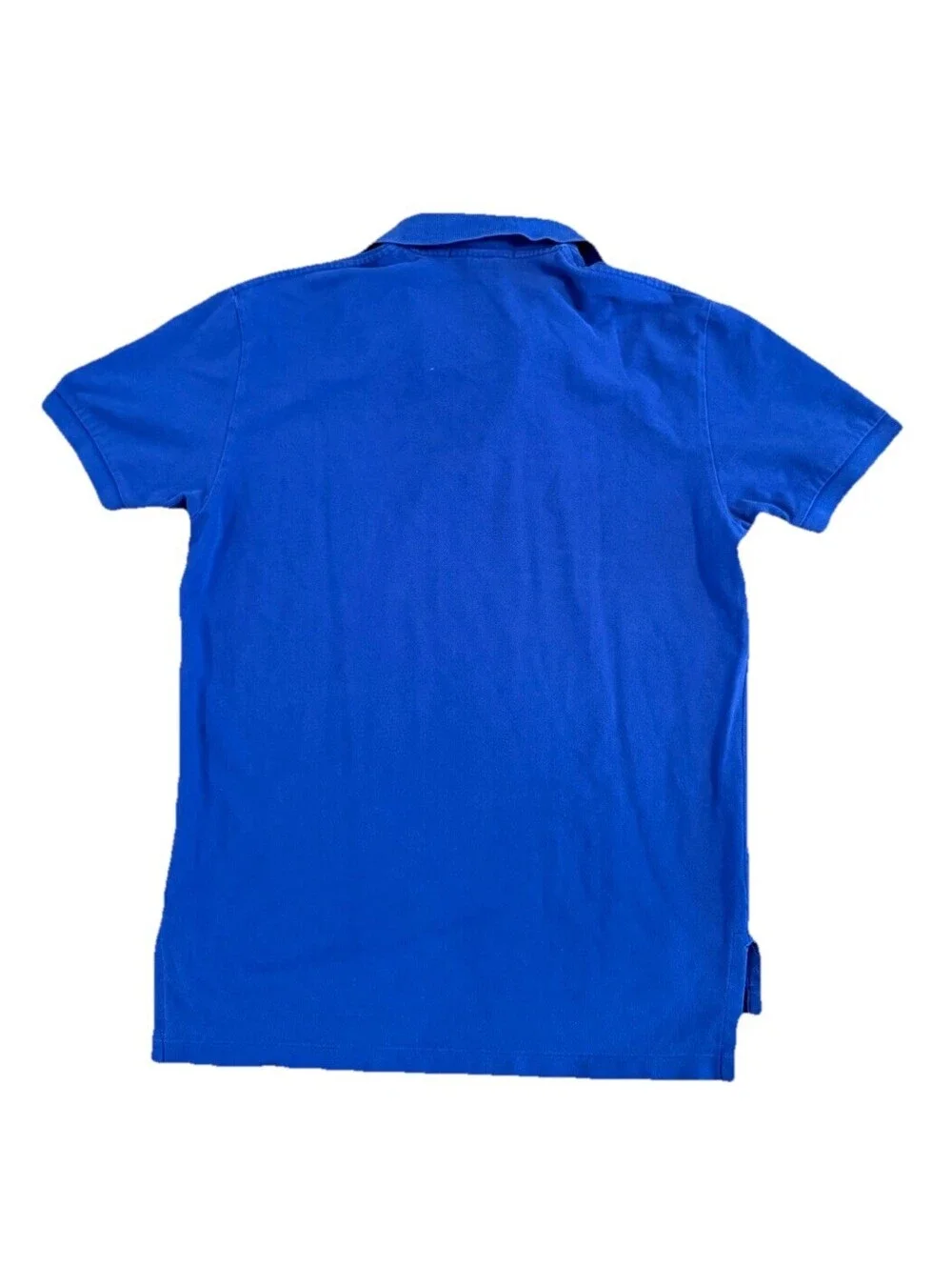 Polo Ralph Lauren Polo Shirt Mens Medium Royal Blue Red Pony Short Sleeve